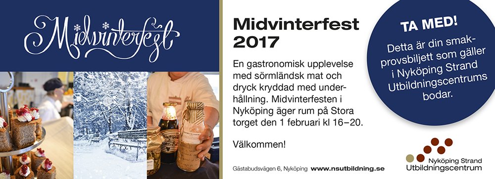 Midvinterfesten på Stora torget i Nyköping den 1 februari