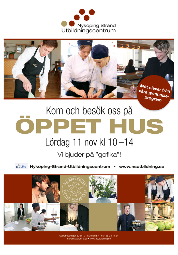 Öppet Hus 11 November kl 10-14