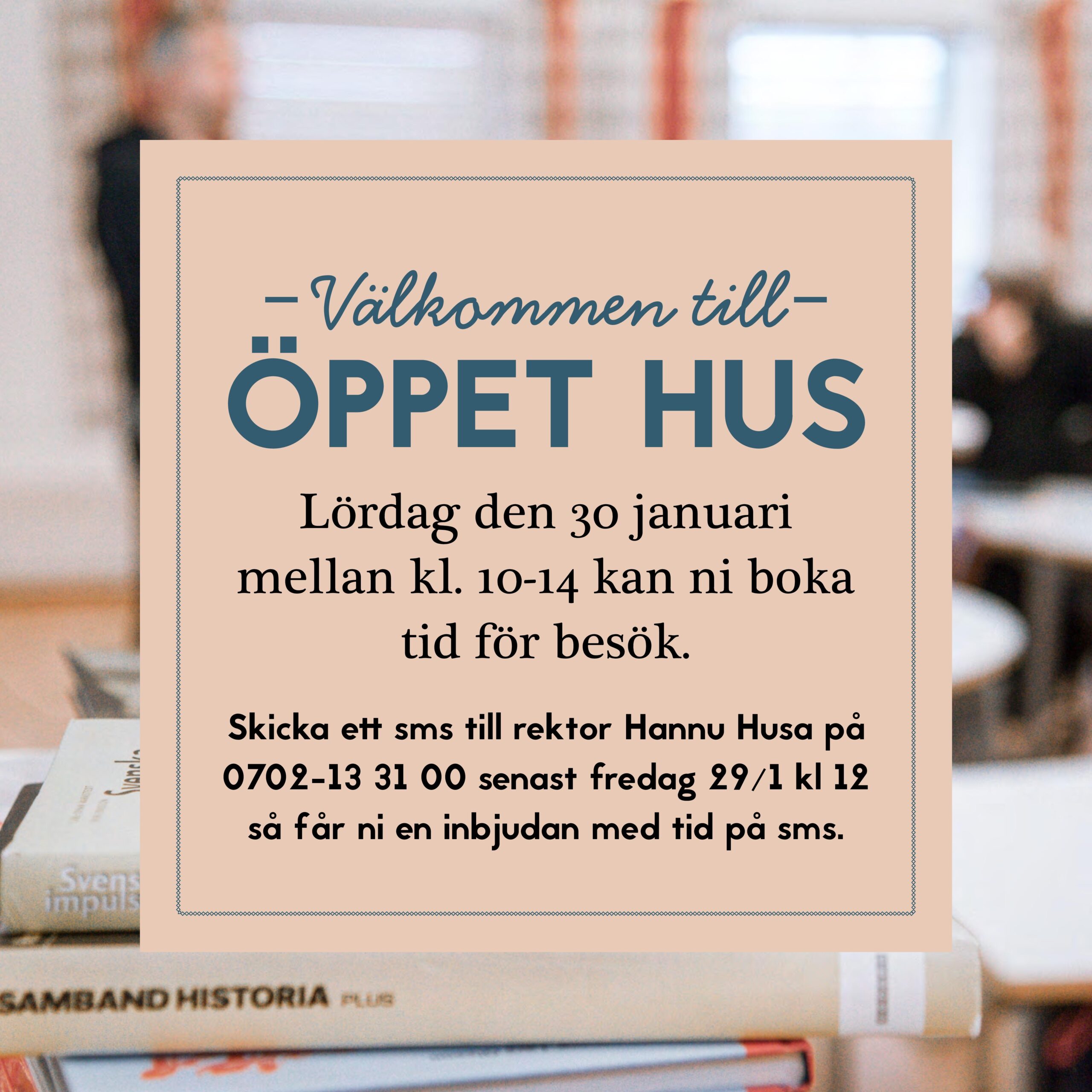 Öppet Hus 30/1
